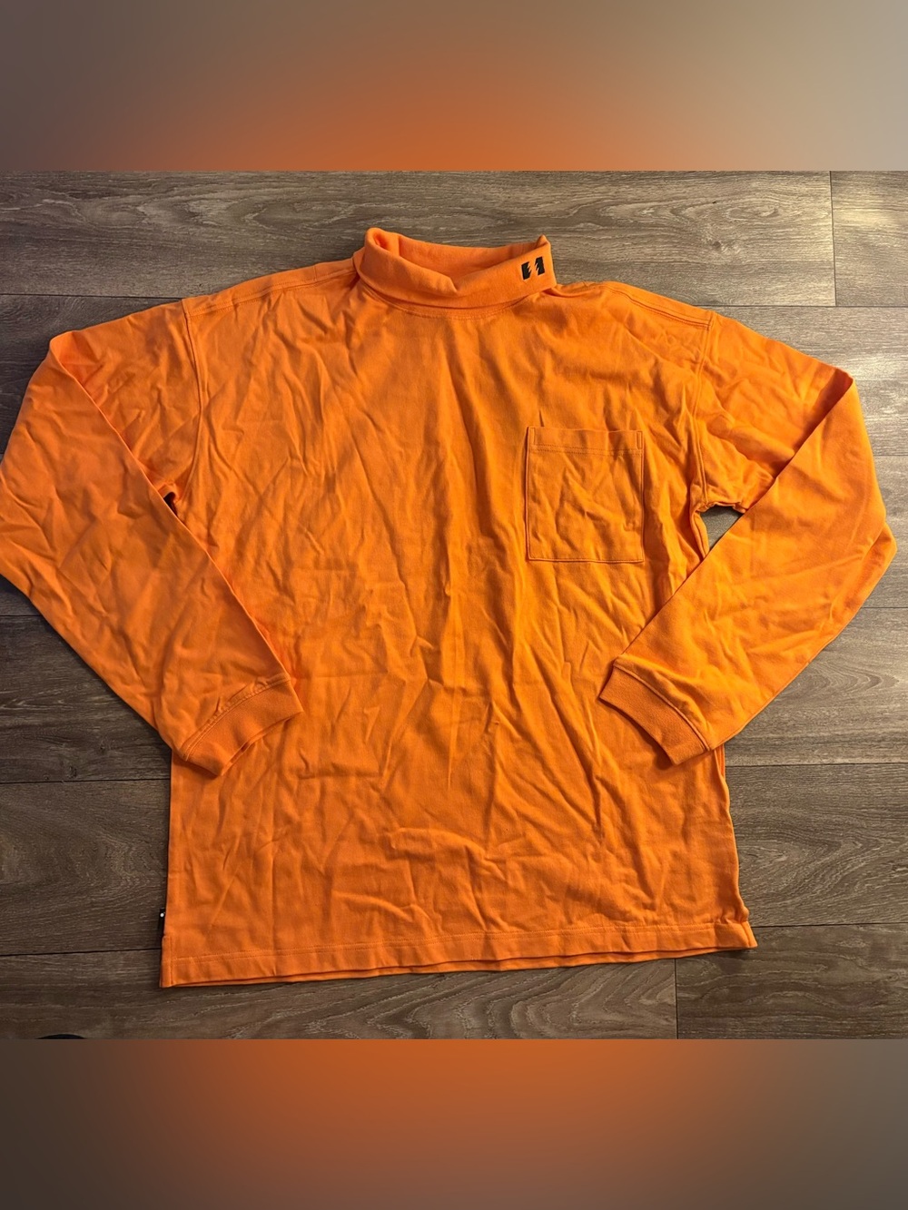 The Hundreds Woods Long Sleeve Turtleneck in Orange
